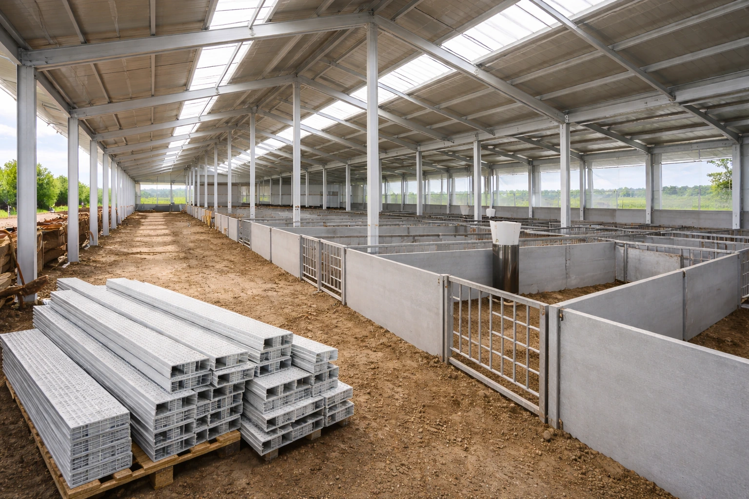 FRP PULTRUDED PROFILES FOR AGRICULTURAL STRUCTURES 2