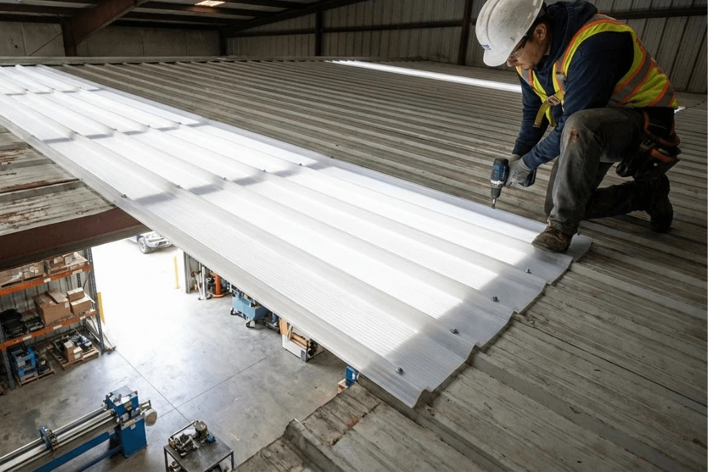 FRP SKYLIGHT PANEL 2